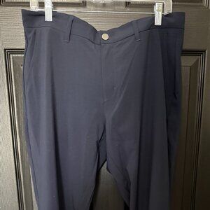 Mens Primo Golf Pants Navy Blue 34 Regular